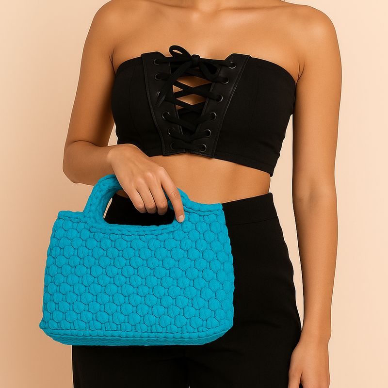 MANTARRAYA BEACHWEAR - Cartera Tejida en Macrame