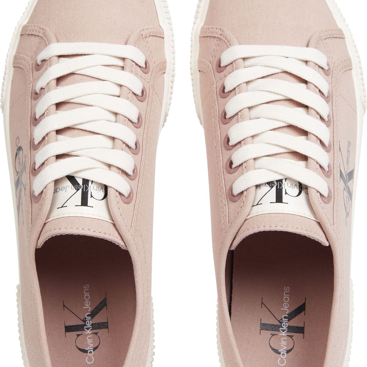 CALVIN KLEIN - Tenis rosado bajas informales Calvin Klein