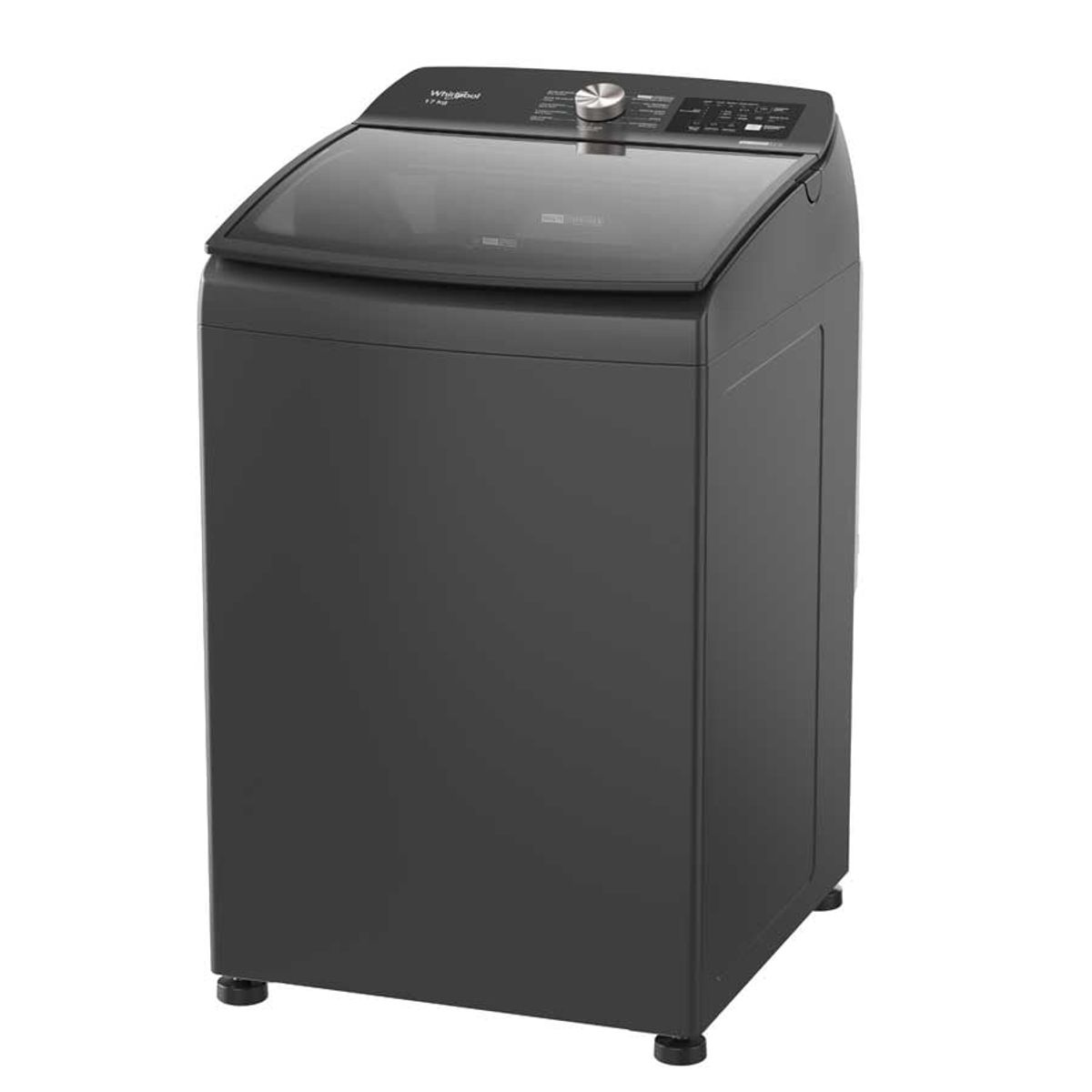 WHIRLPOOL - Lavadora Xpert Dual Carga Superior 17 Kgs Gris Tempest