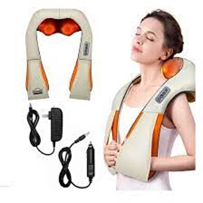 GENERICO - Masajeador Eléctrico-cervical Cuello Espalda Brazos Infrarrojo