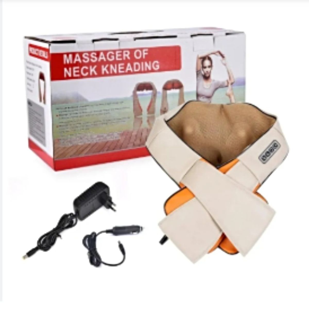 GENERICO - Masajeador Eléctrico-cervical Cuello Espalda Brazos Infrarrojo