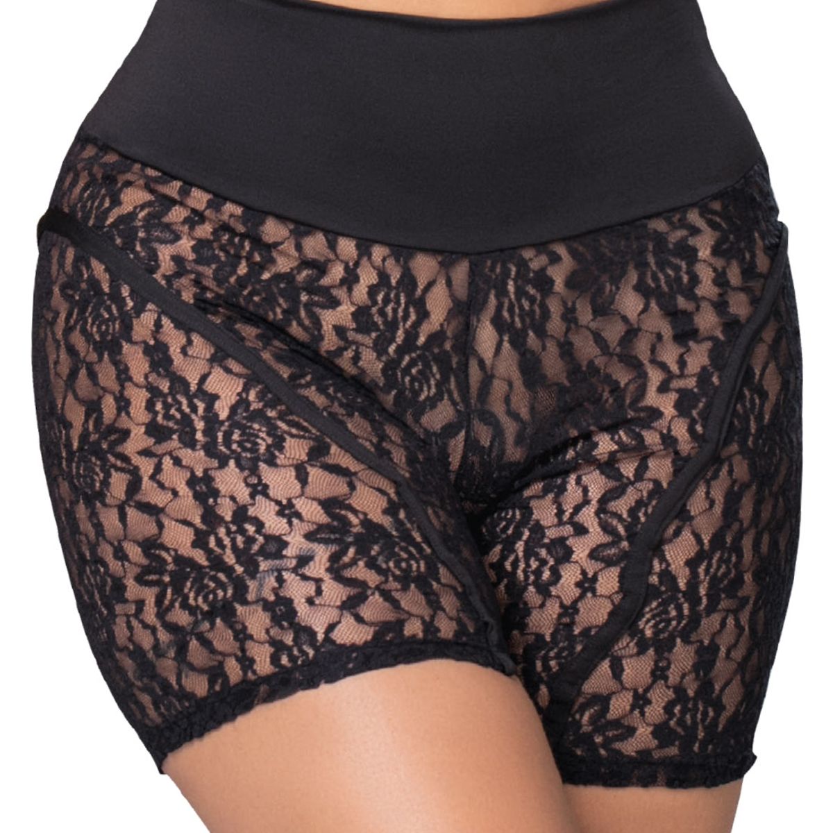 FORMAS INTIMAS - Short Mujer Negro FI 2990