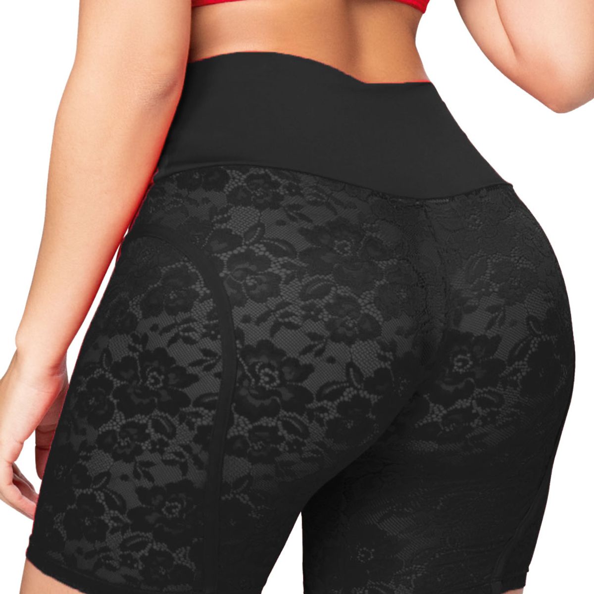 FORMAS INTIMAS - Short Mujer Negro FI 2990