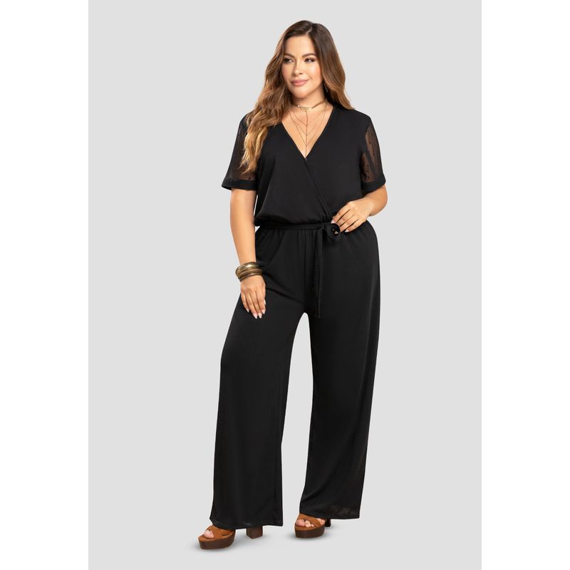 MARKETING PERSONAL - Enterizo Largo Mujer Negro Mp 104023