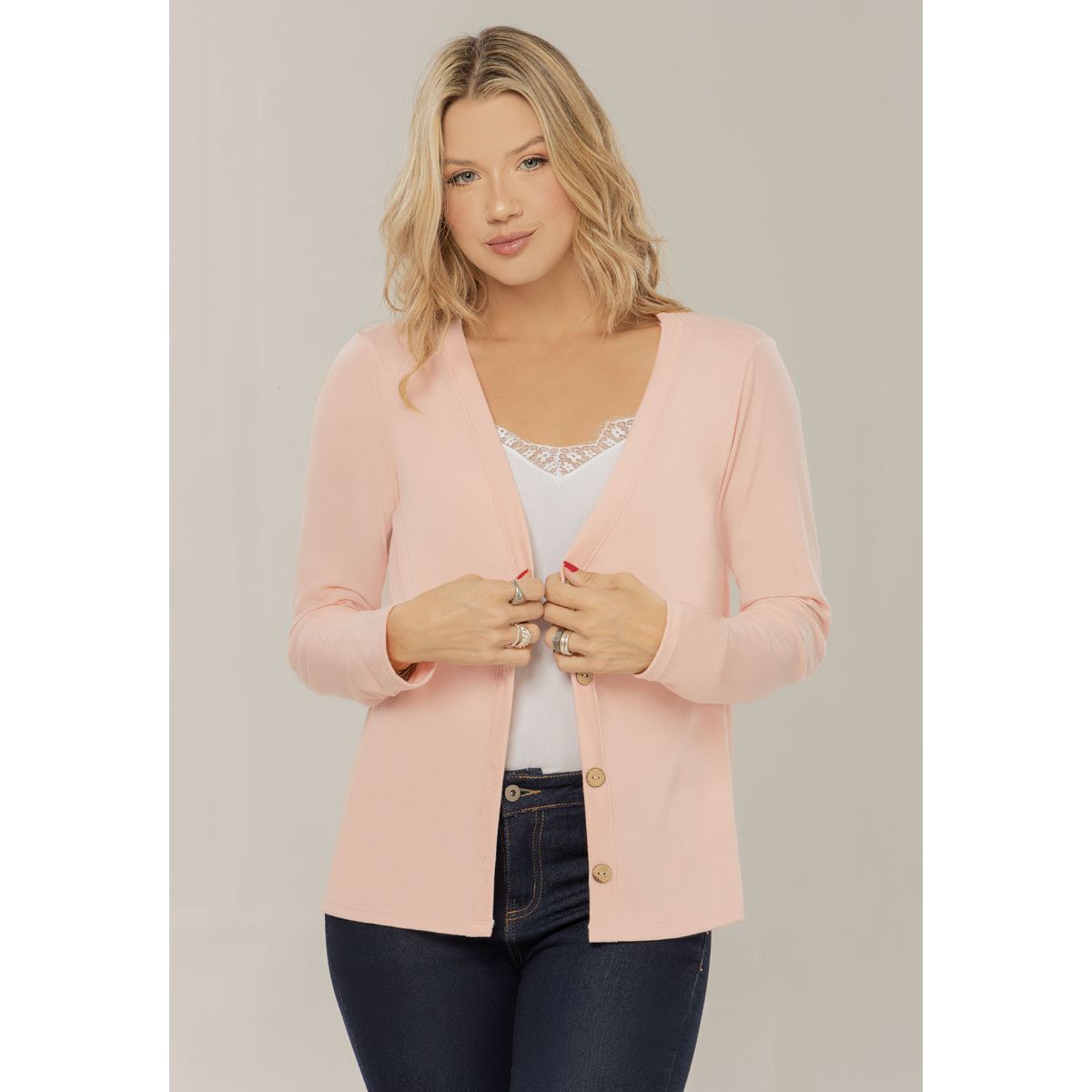 RUTTA - Cardigan Mujer Rosa Rutta 104779