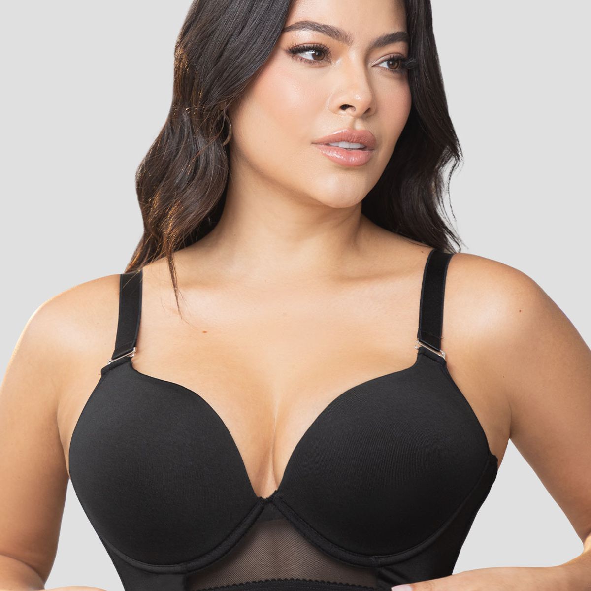FORMAS INTIMAS - Brasier Mujer Negro Fi 103874