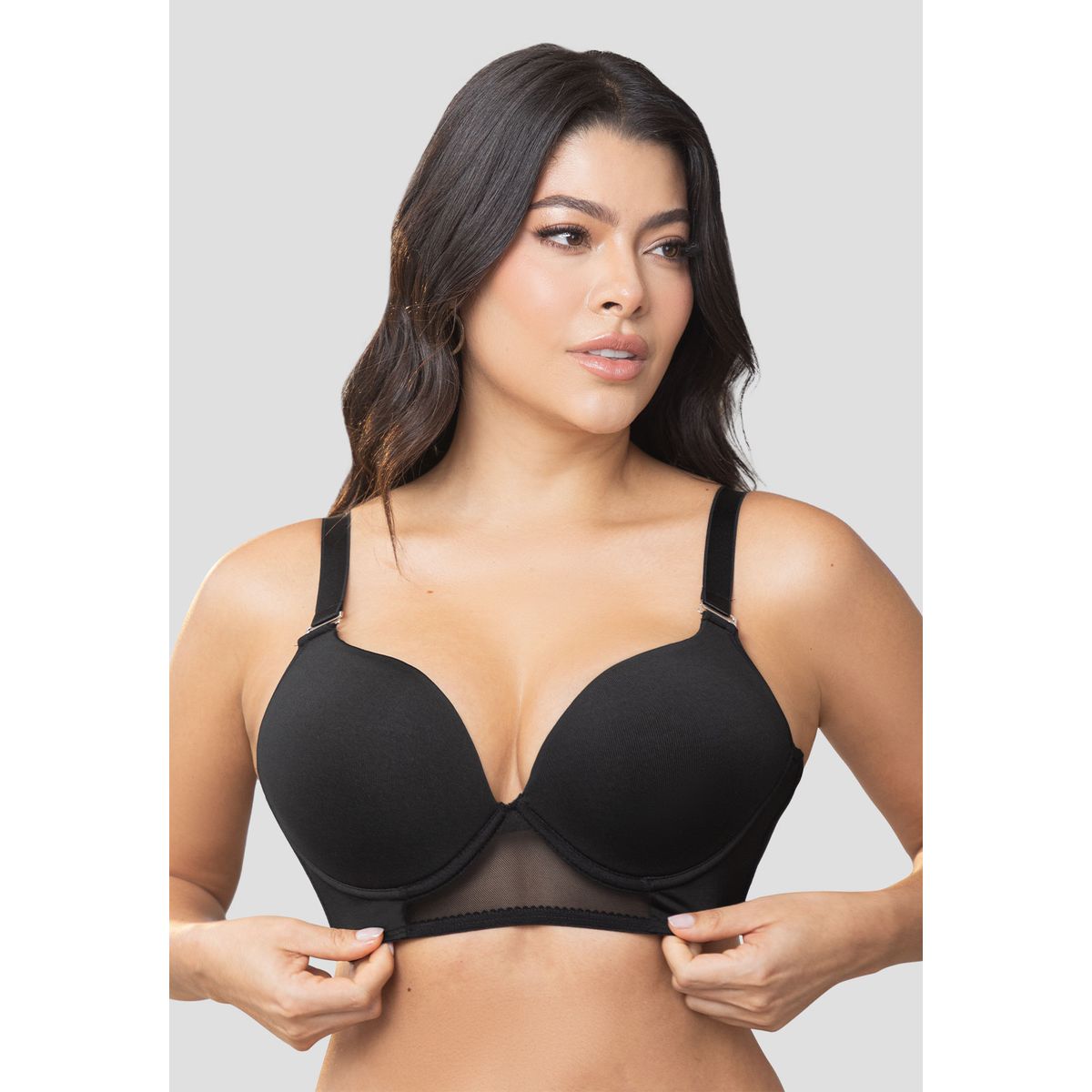 FORMAS INTIMAS - Brasier Mujer Negro Fi 103874