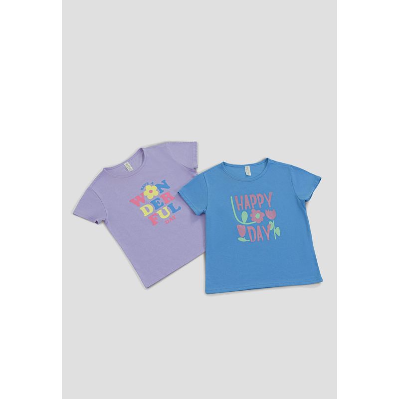 MARKETING PERSONAL - Camiseta Infantil Femenino Lila Mp 104910