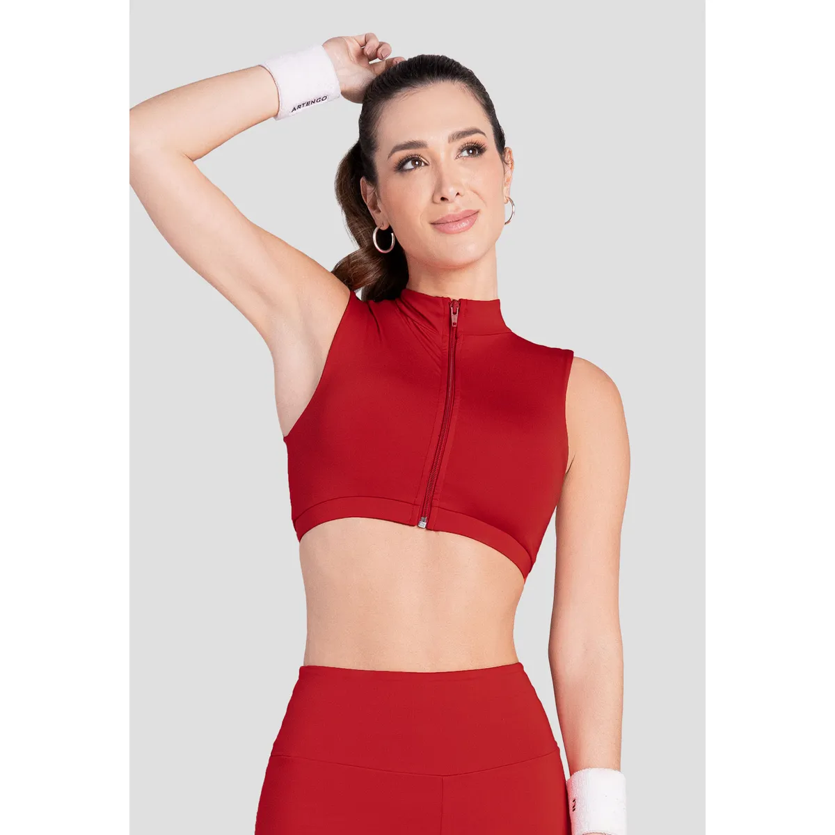 FORMAS INTIMAS - Top Mujer Rojo Fi 103827