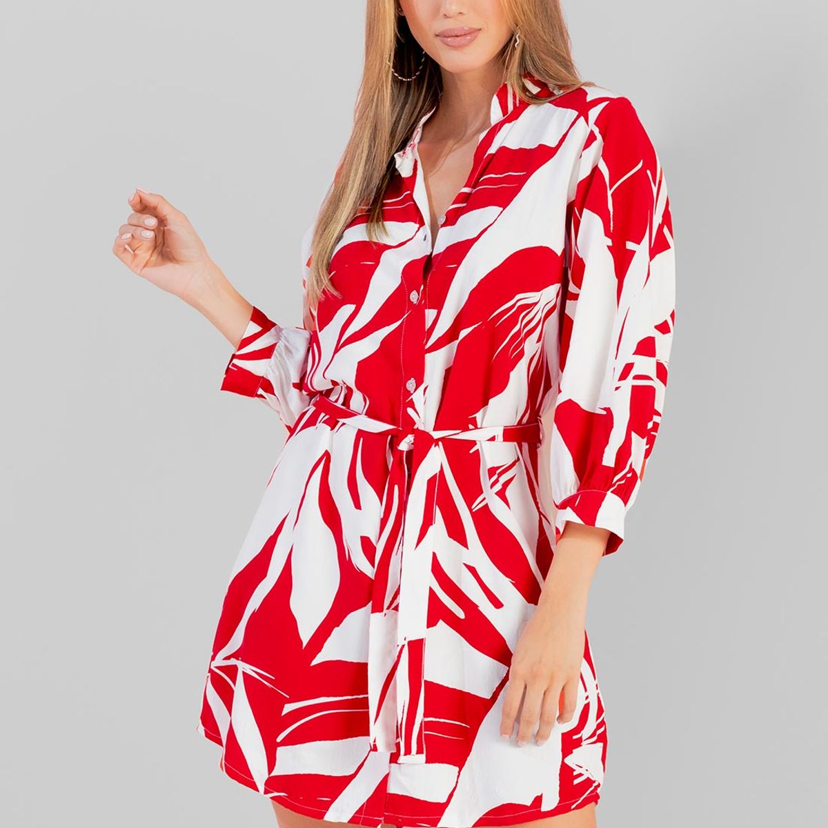 MARKETING PERSONAL - Vestido Corto Mujer Rojo Mp 104010