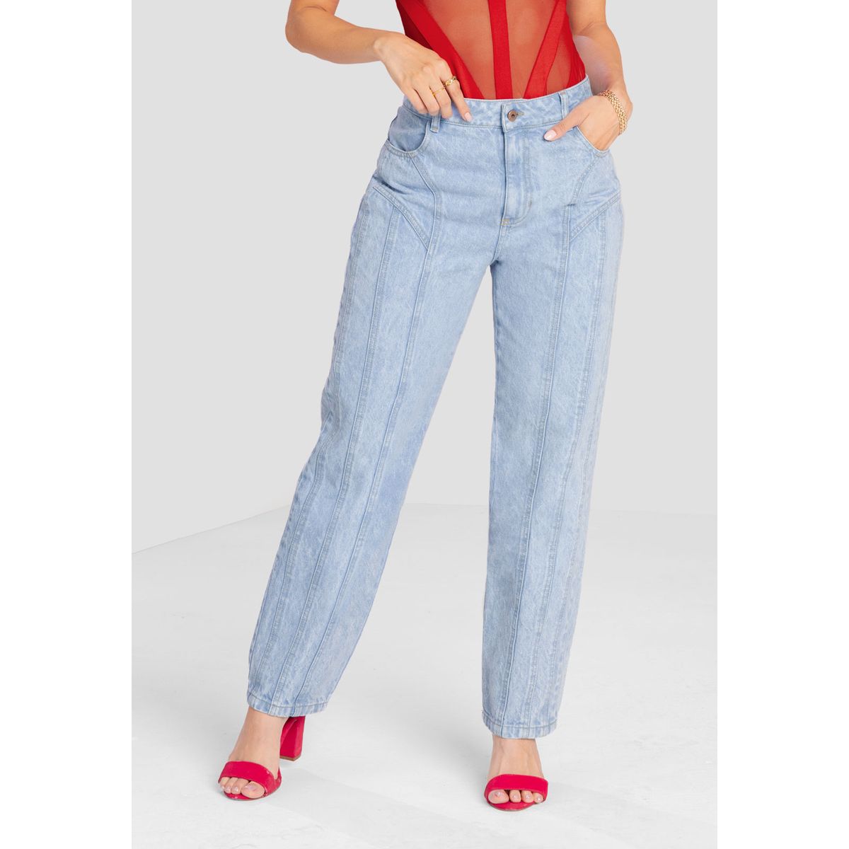 MARKETING PERSONAL - Jean Mujer Azul Mp 103398