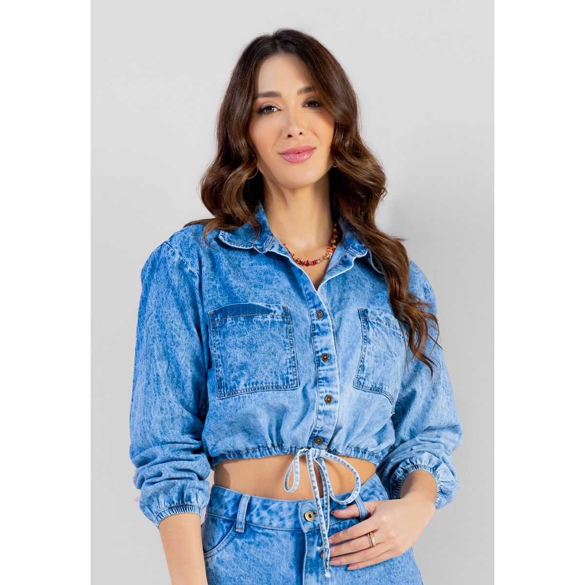 MARKETING PERSONAL - Camisa Mujer Azul Mp 103394