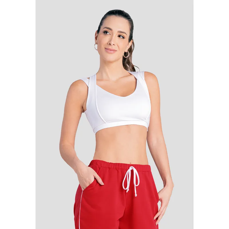 FORMAS INTIMAS - Top Mujer Blanco Fi 103860