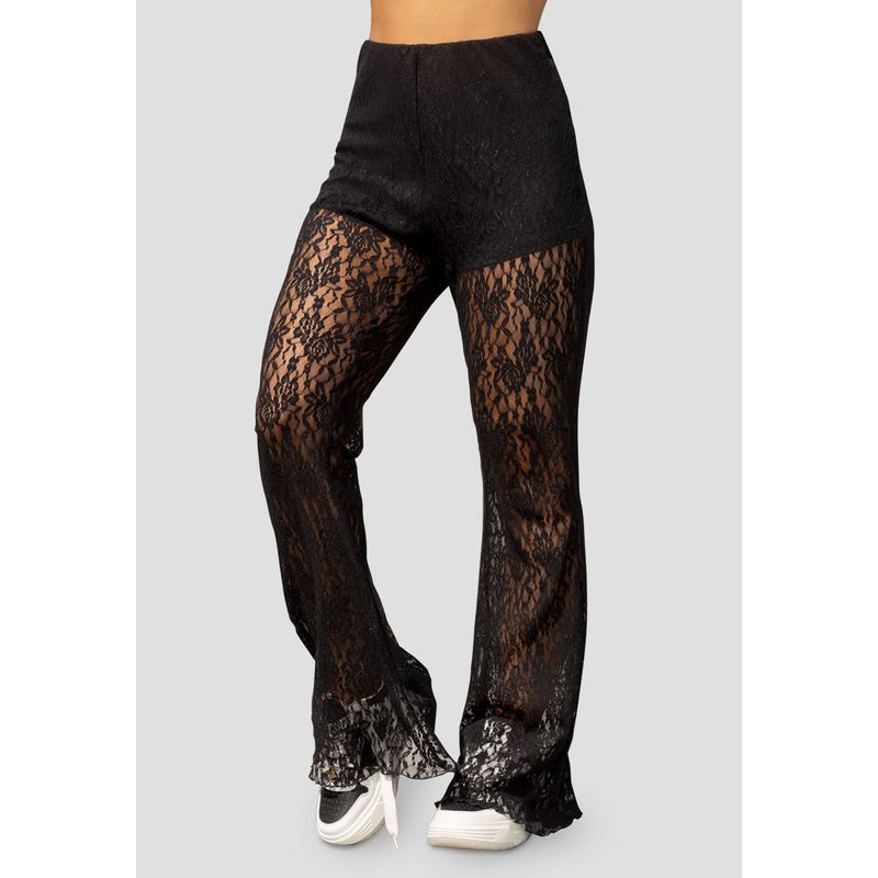 ATYPICAL - Pantalón Mujer Negro Atypical 103316