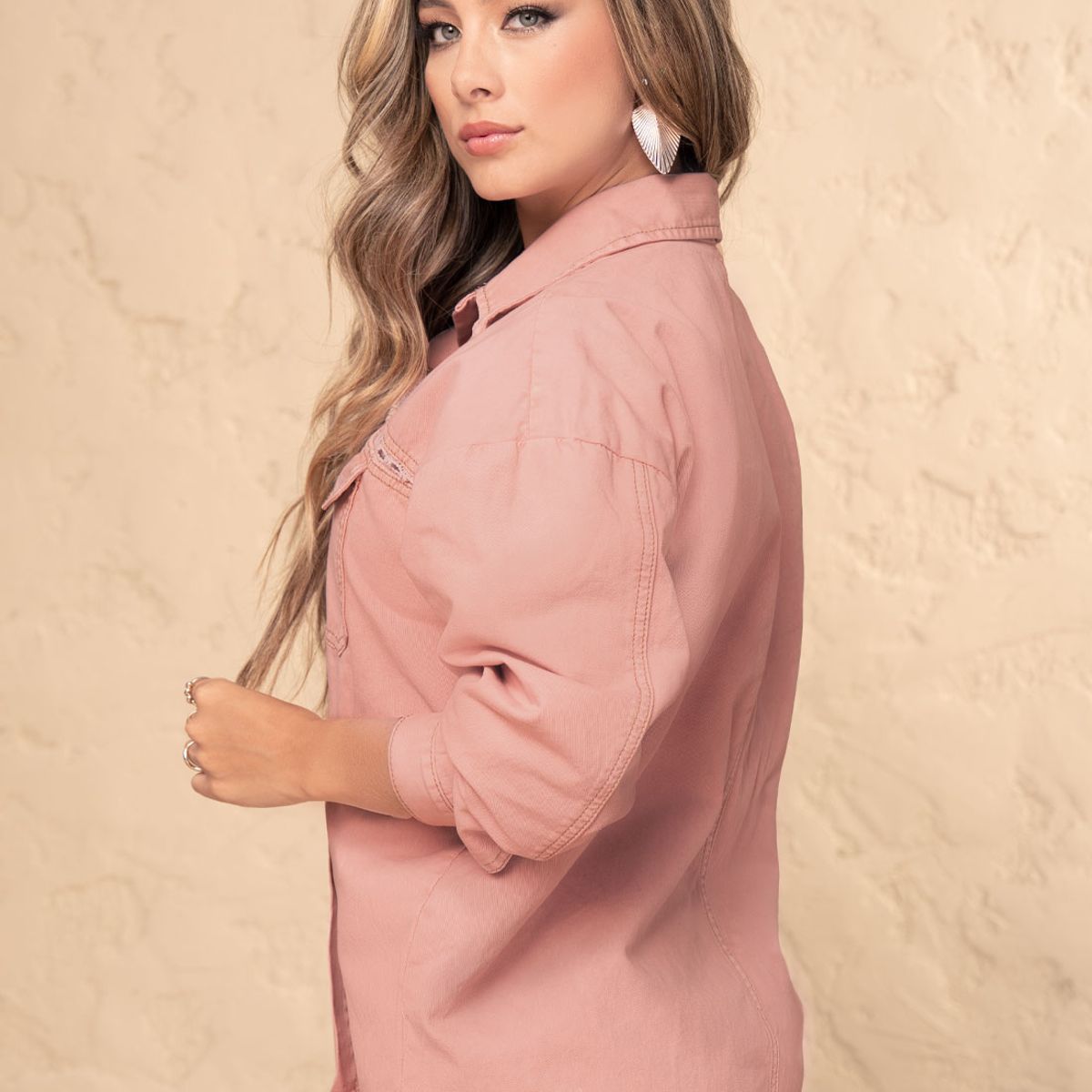 MARKETING PERSONAL - Chaqueta Mujer Rosa Mp 103395