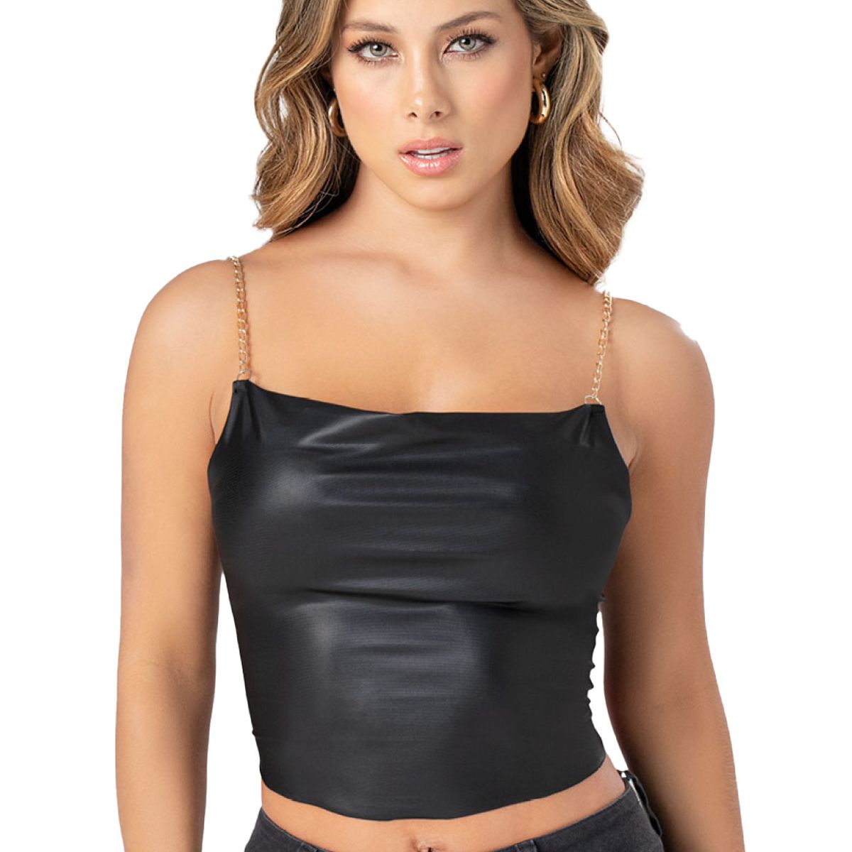 MARKETING PERSONAL - Top Mujer Negro Mp 5005