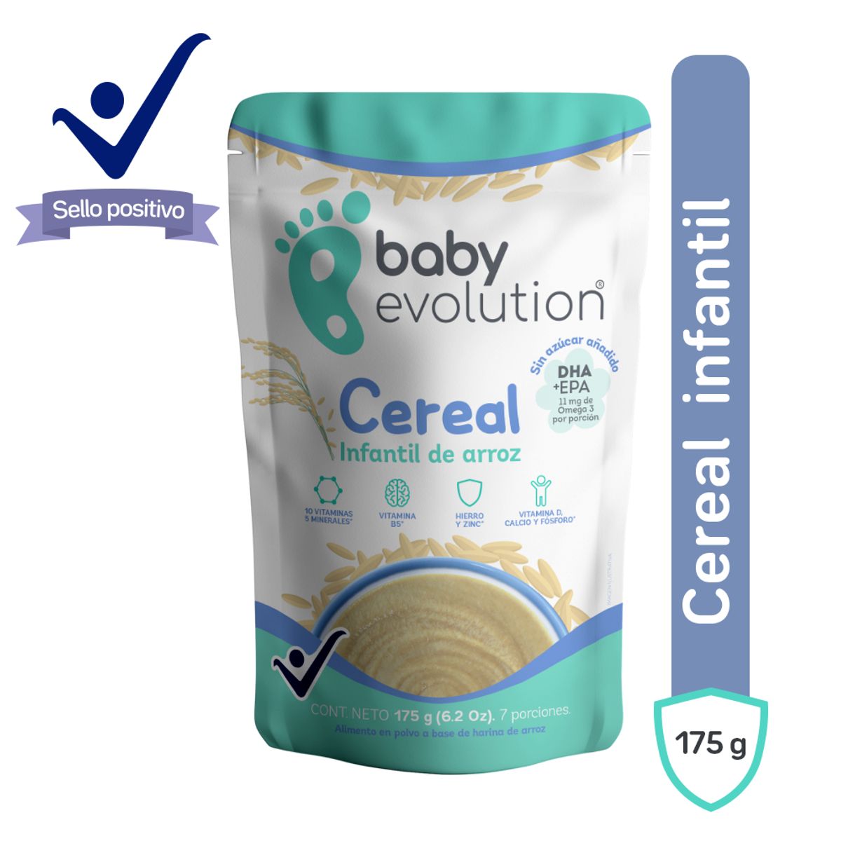 BABY EVOLUTION - Cereal Baby Evolution Arroz X 175g