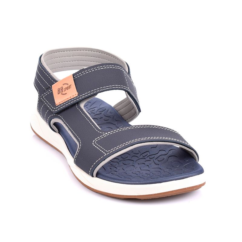 SKY WALK - Sky Walk Sandalias Planas Caballero 6631372271-101AZUL