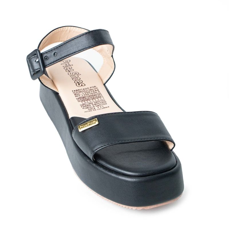 PRICE SHOES - Price shoes Sandalias Moda Mujer 382S021NEGRO