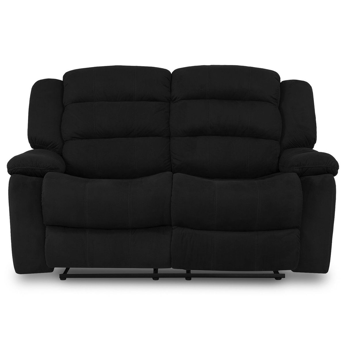 MICA - Sofá Reclinable Moderno en Microfibra 2 Puestos Dhaka 150 x 100 x 100 cm Mica