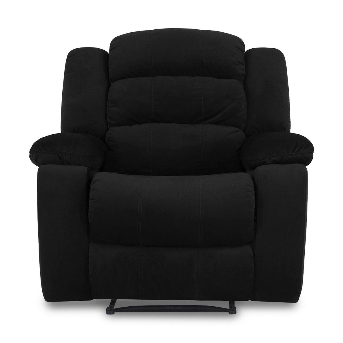 MICA - Silla Reclinable Moderna 1 Puesto Microfibra Mecánico Dhaka 90 x 100 x 100 Mica - Mueble