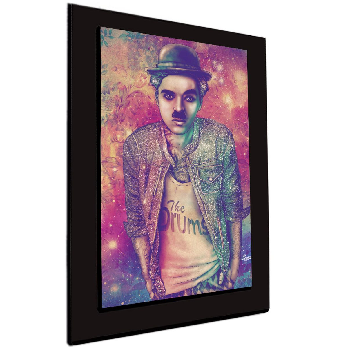 ART INDUSTRY - Cuadro 60x40 Cms Chaplin Decorativo