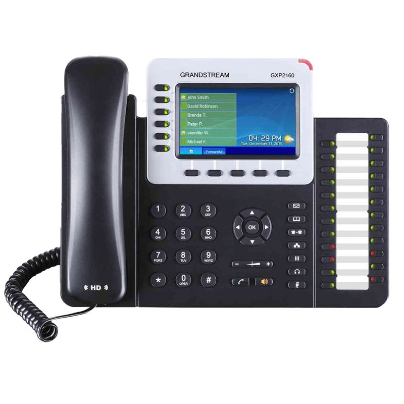 GRANDSTREAM - Teléfono IP Empresarial GXP2160 Grandstream 6 Líneas