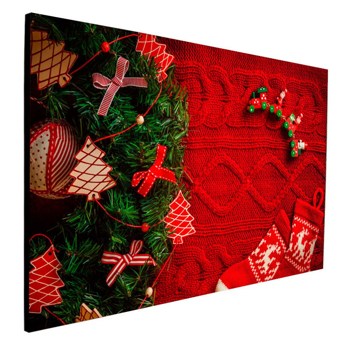 ART INDUSTRY - Cuadro 50x30 Cms Decorativo 1 - Navidad