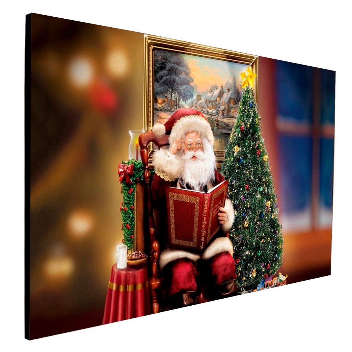 ART INDUSTRY - Cuadro 50x30 Cms Papa Noel - Navidad