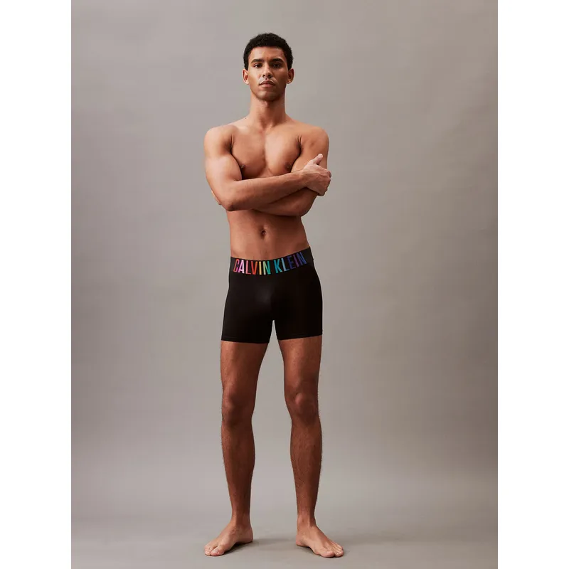 CALVIN KLEIN - Bóxer negro brief - intense power pride Calvin Klein