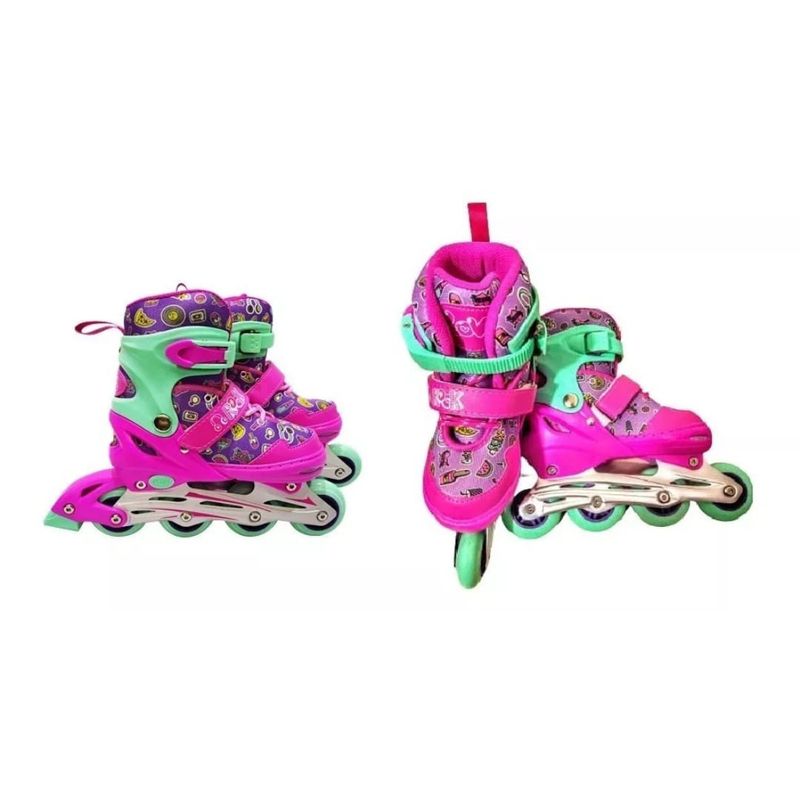 GENERICO - Patines Ajustables Niñas Chasis Aluminio  Style Moda