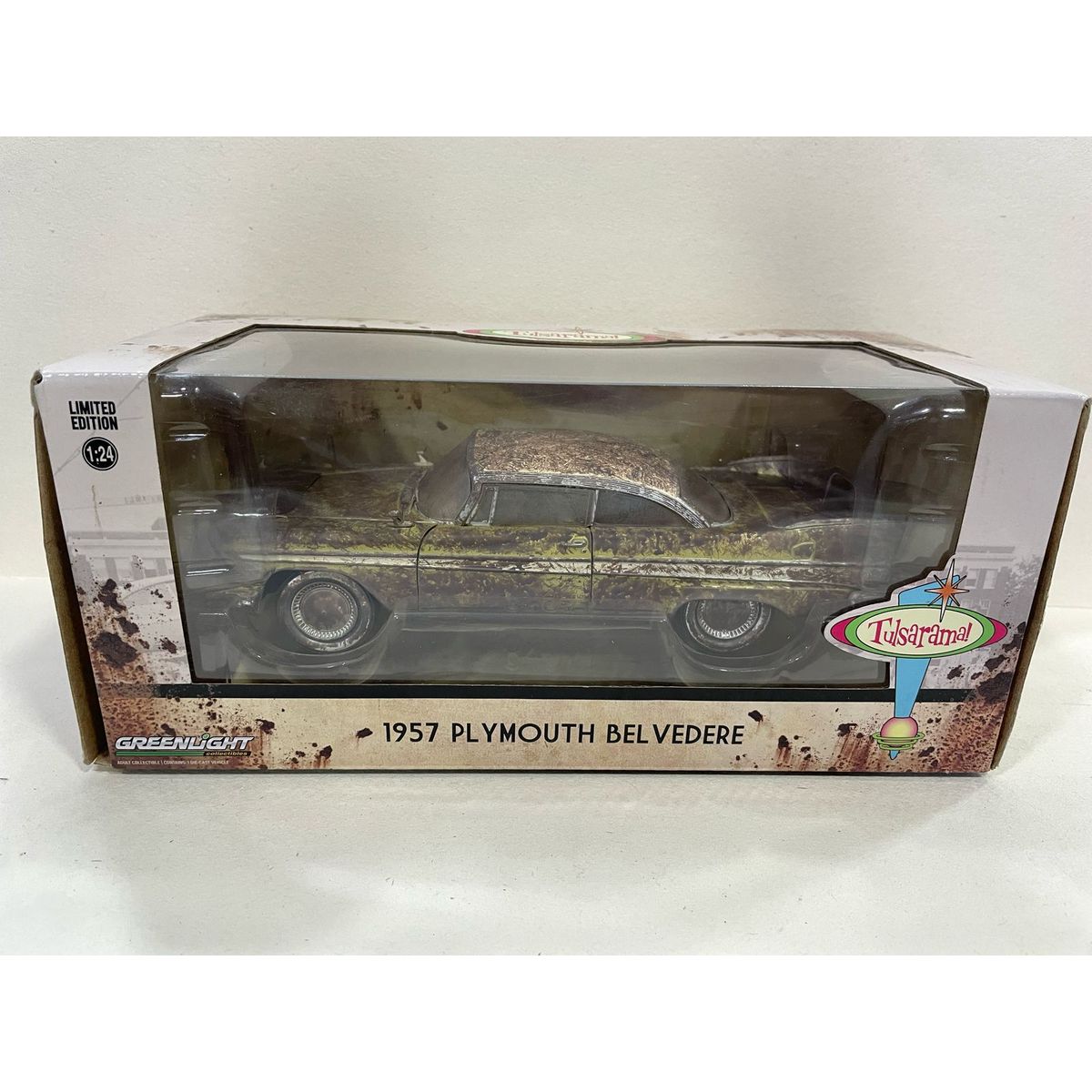GREENLIGHT - CARRO PLYMOUTH BELVEDERE TULSARAMA VERSION BARRO Colección