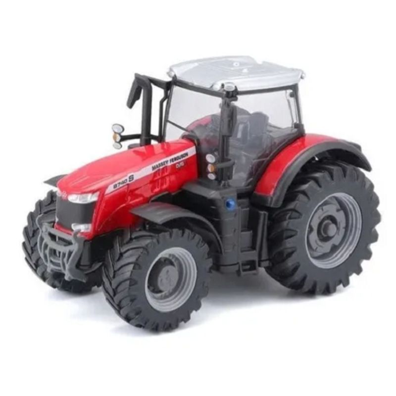 BURAGO - TRACTOR MASSEY FERGUSON ROJO DE COLECCION ESCALA 150 BURAGO
