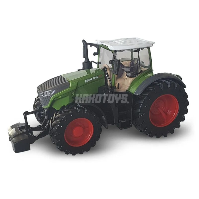 BURAGO - TRACTOR FENDT VERDE  DE COLECCION ESCALA 1:50 BURAGO