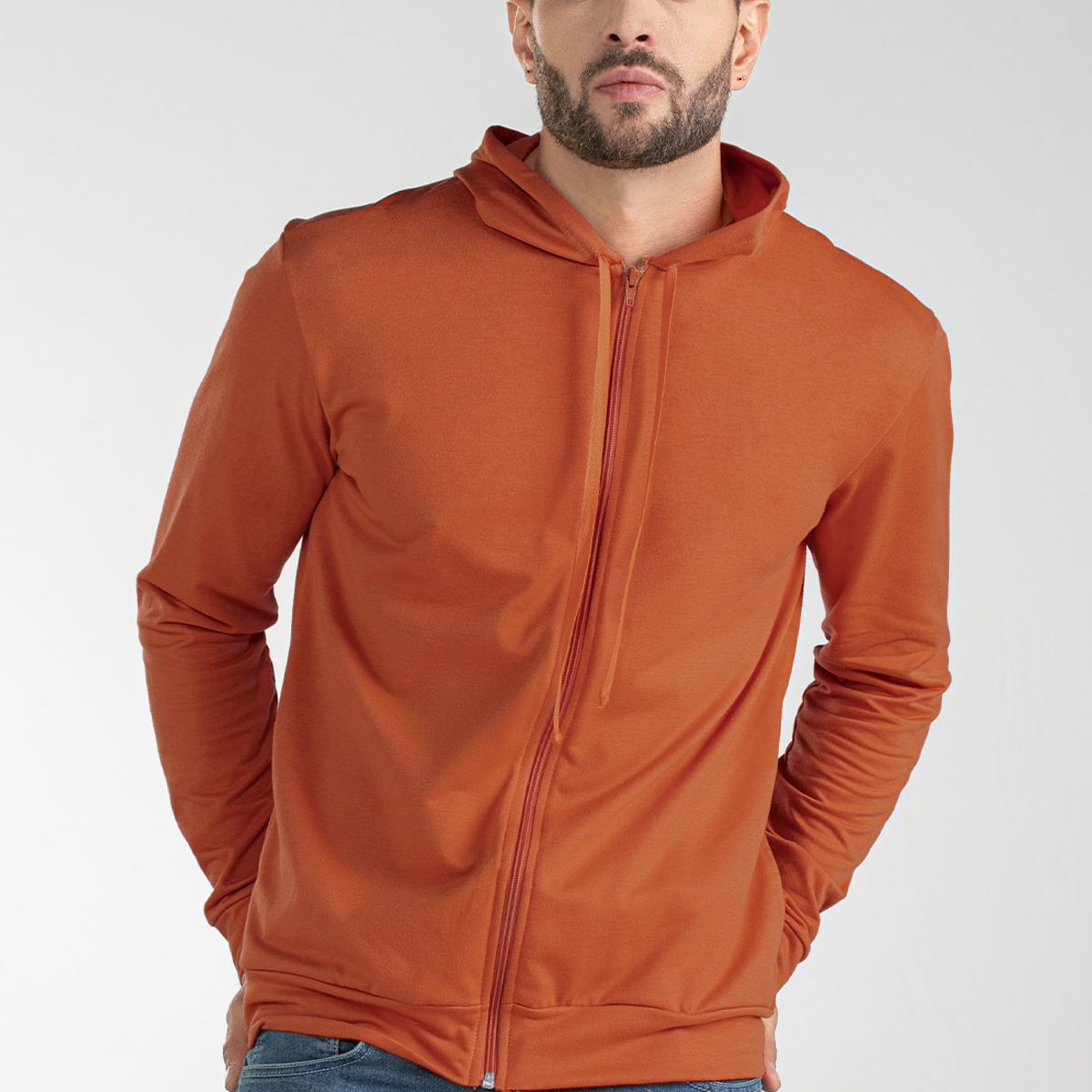 MARKETING PERSONAL - Chaqueta Hombre Naranja Mp 100497