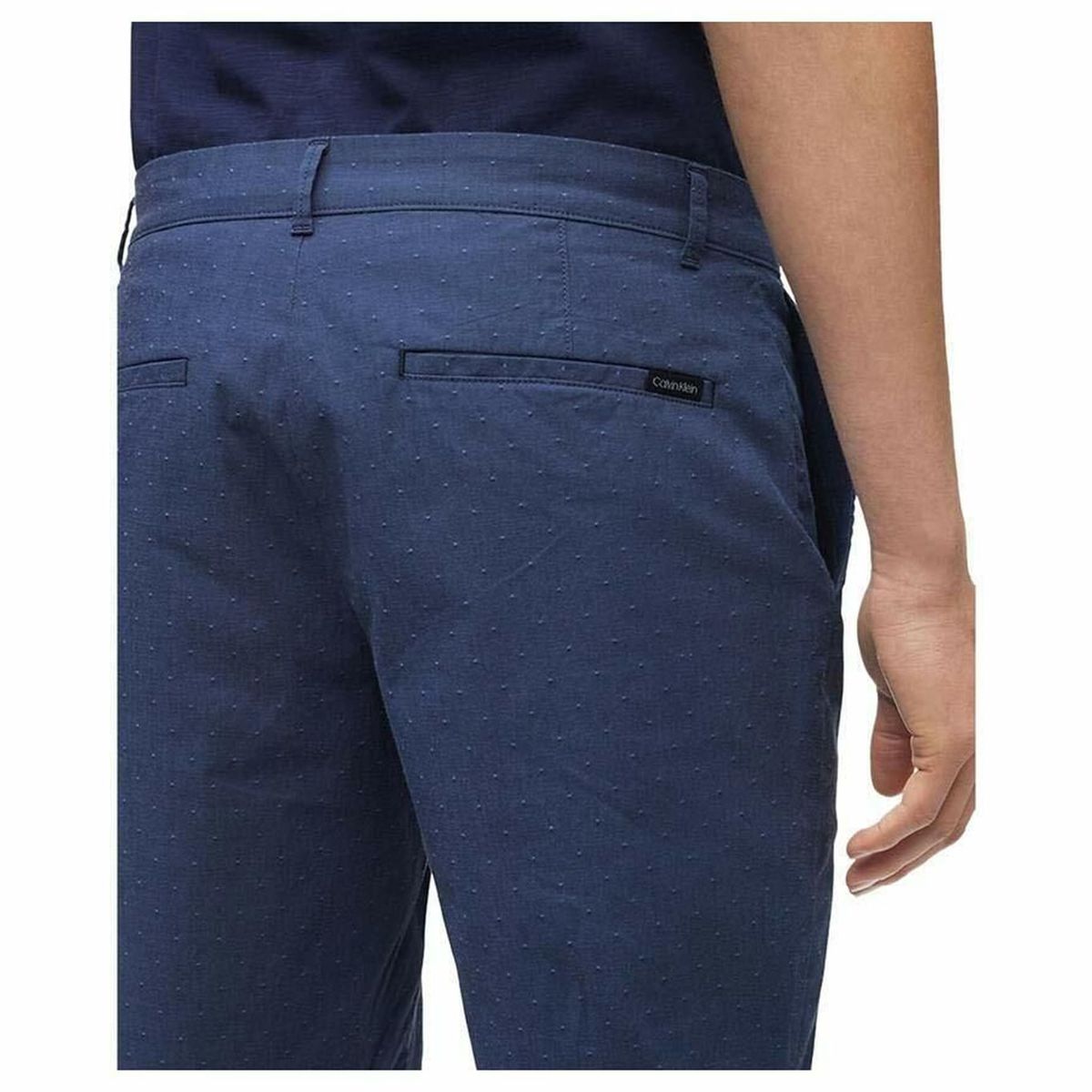 CALVIN KLEIN - Bermuda Azul Diamond De 5 Bolsillos Calvin Klein