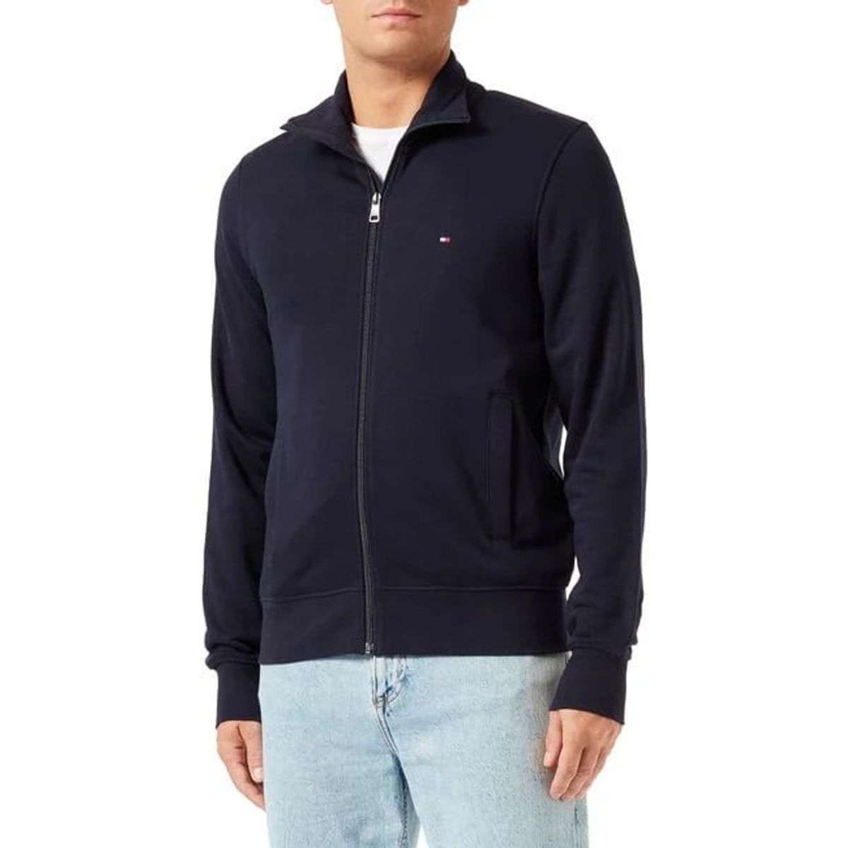 TOMMY HILFIGER - Chaqueta Con Gorro Hombre Azul Tommy Hilfiger