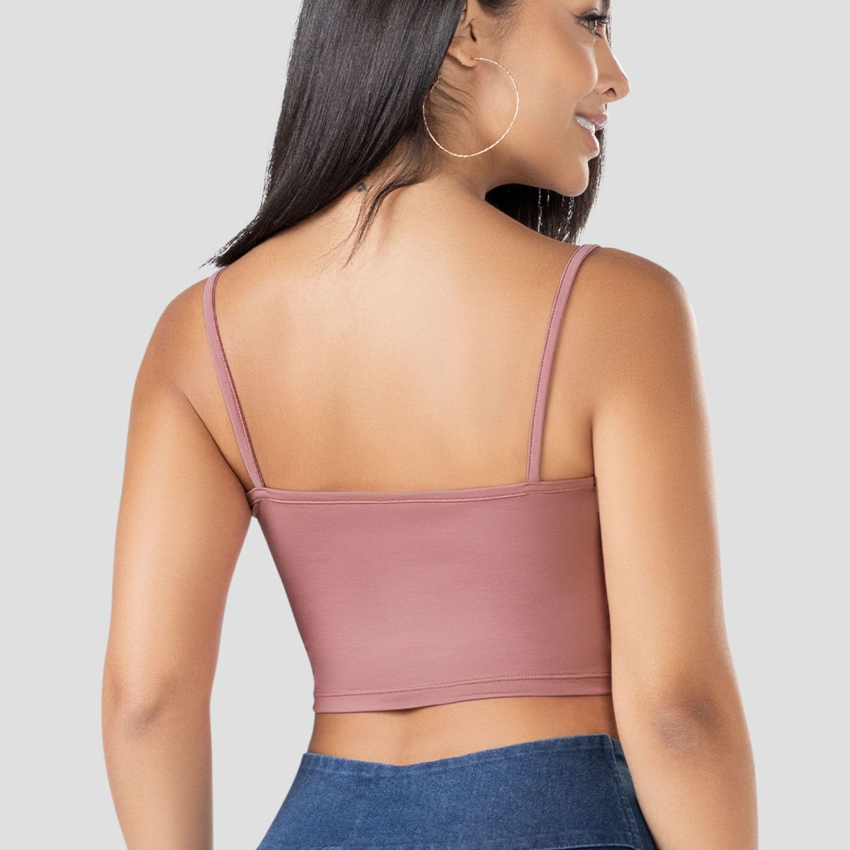 MARKETING PERSONAL - Crop Top Mujer Palo De Rosa Mp 100229
