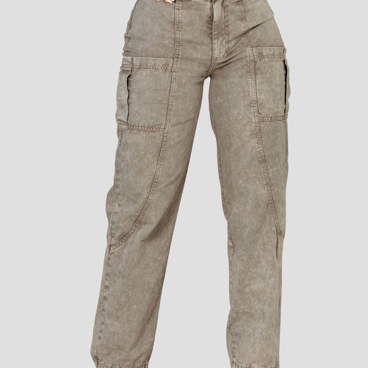 MARKETING PERSONAL - Jean Mujer Taupe Mp 100398