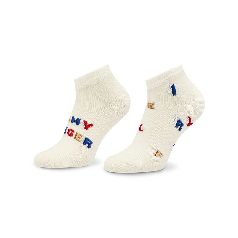 TOMMY HILFIGER - Paquete De 2 Calcetines Con Logo Bordado Para Niños Tommy Hilfiger