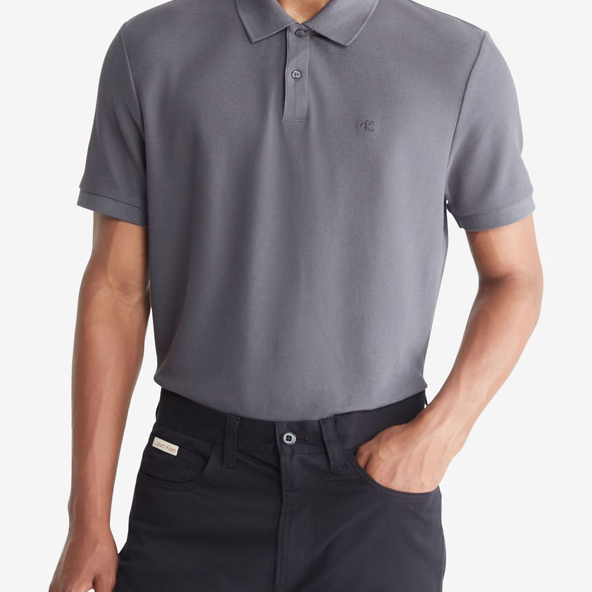 CALVIN KLEIN - Polo Clásico De Pique Refinado Calvin Klein