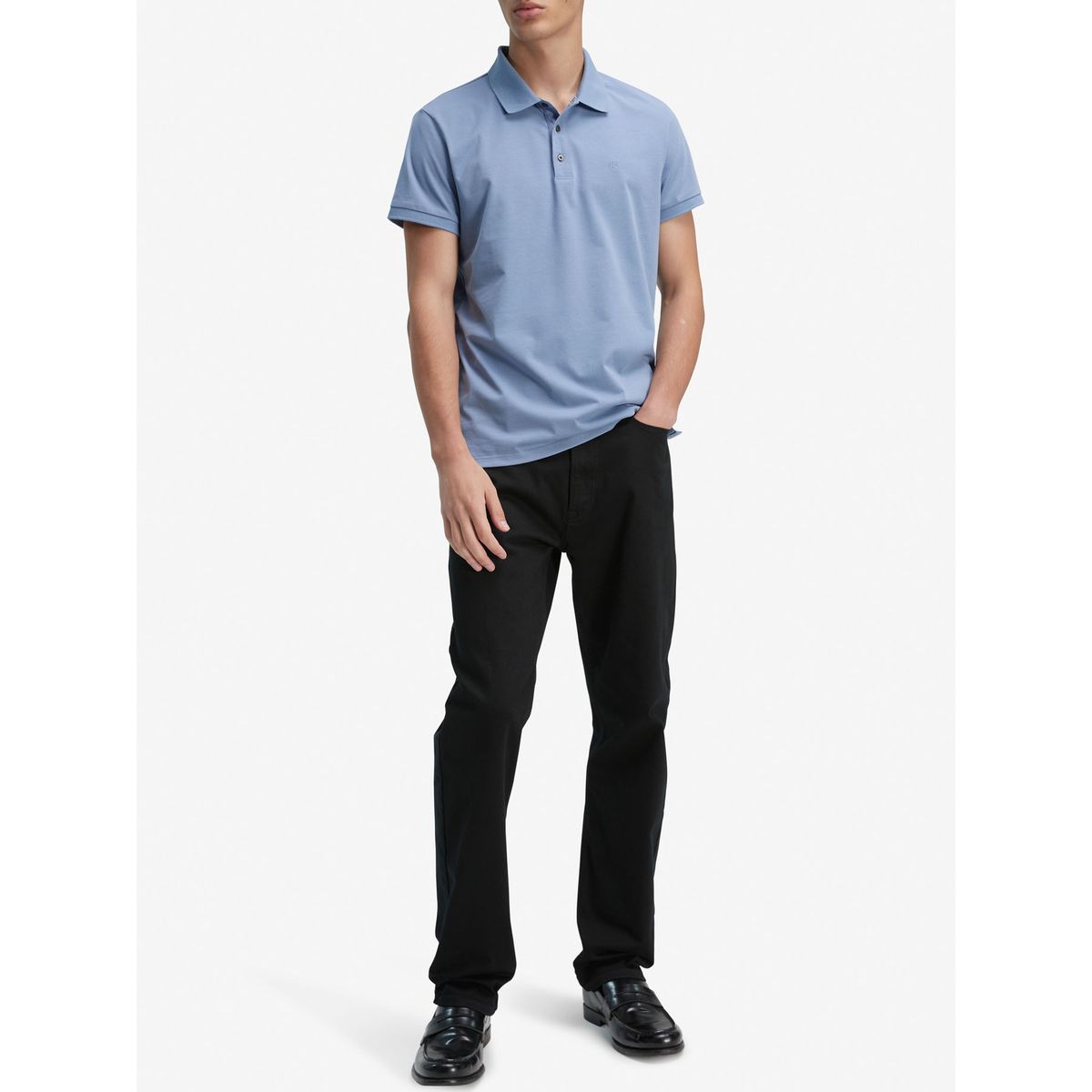 CALVIN KLEIN - Polo Slim Solid Calvin Klein