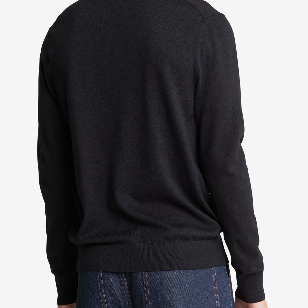 CALVIN KLEIN - Saco Merino Con Cuello Redondo Calvin Klein