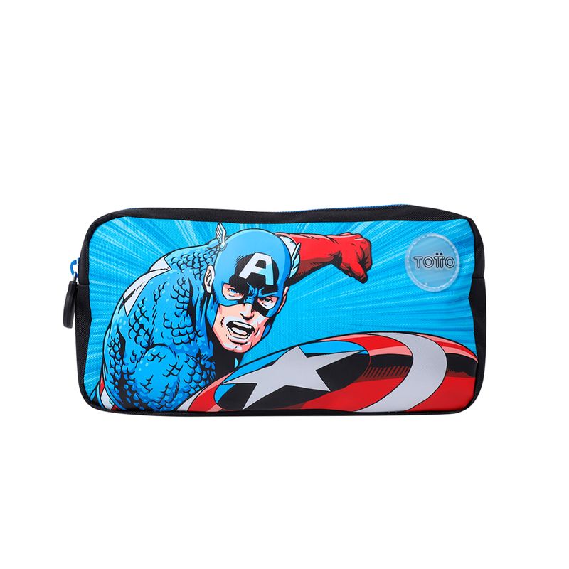 TOTTO - Cartuchera para Niño Avenger Hulkcap Azul