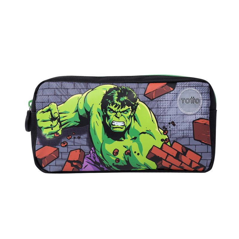 TOTTO - Cartuchera para Niño Avenger Hulkcap Azul