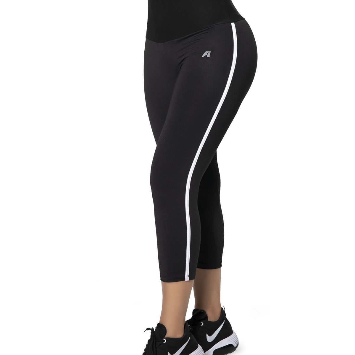 FORMAS INTIMAS - Capri Mujer Negro FI 3710