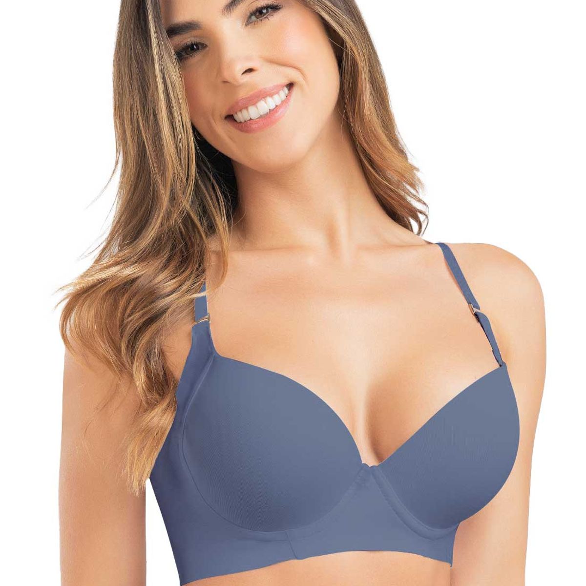 FORMAS INTIMAS - Brasier Mujer Azul Acero FI 95894