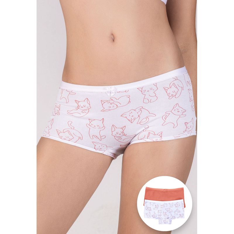 FORMAS INTIMAS - Bóxer Paq X2 Infantil Palo De Rosa FI 10005423