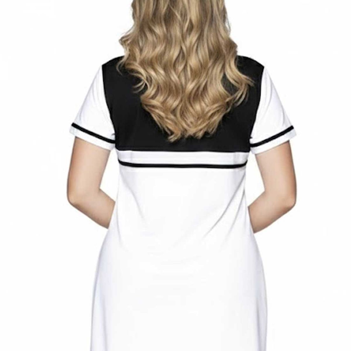 MARKETING PERSONAL - Vestido Corto Mujer Blanco Mp 9703