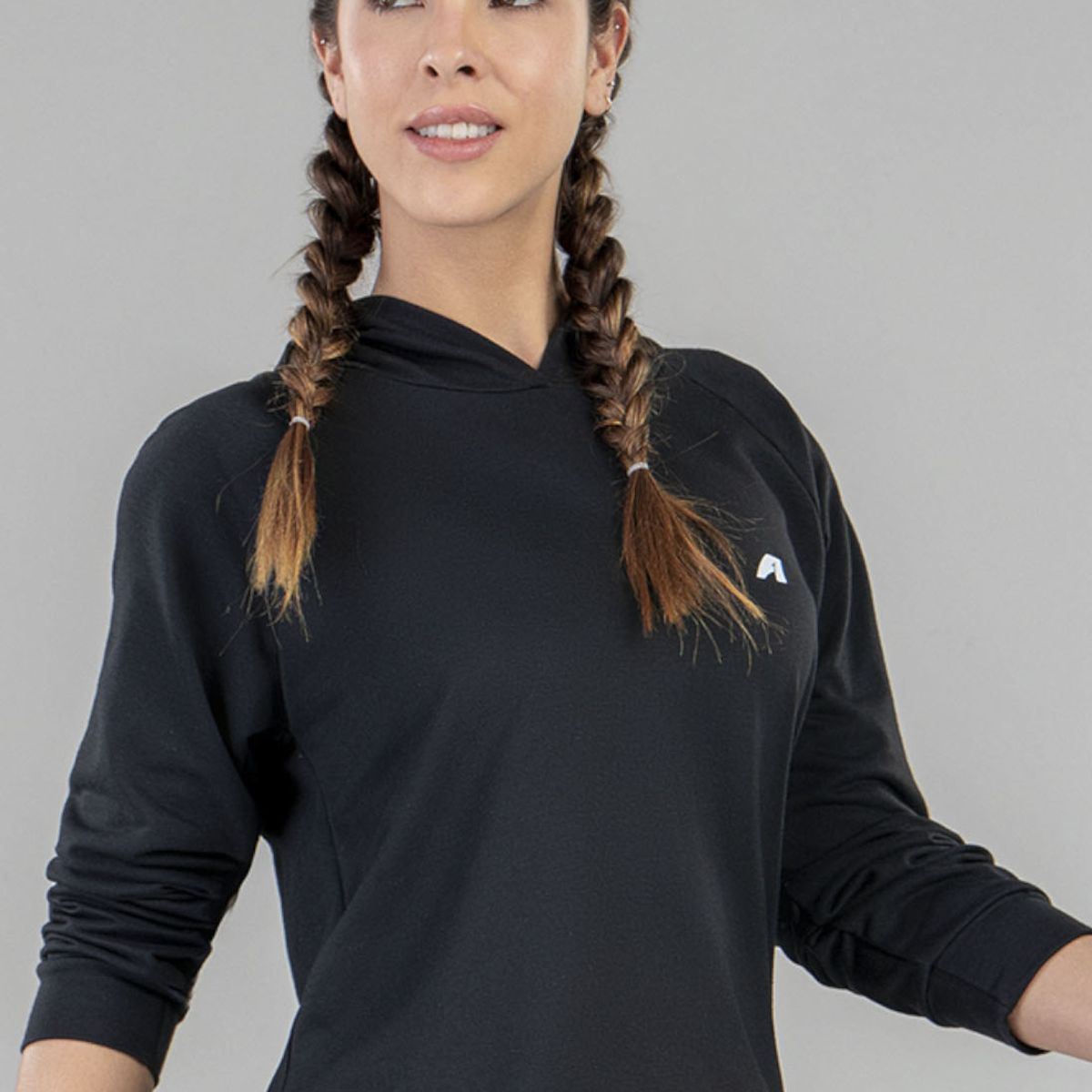 FORMAS INTIMAS - Buzo Mujer Negro FI 89858